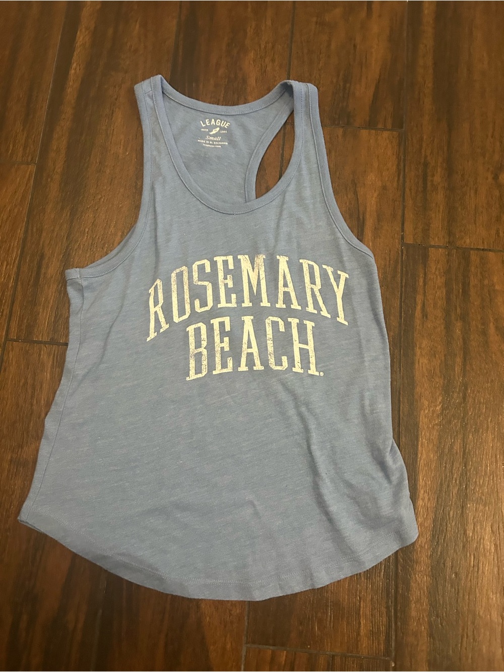 Light Blue Rosemary Beach Racerback Tank. Size Small $25.
